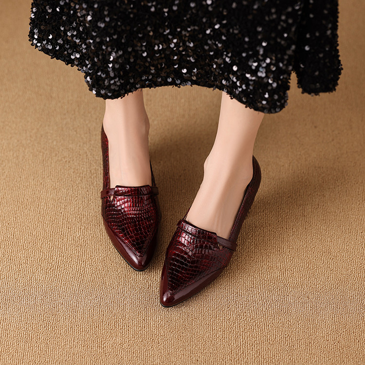 Deep Mouth Flat Shoes – Style c.html