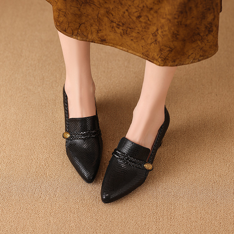 Deep Mouth Flat Shoes – Style g.html